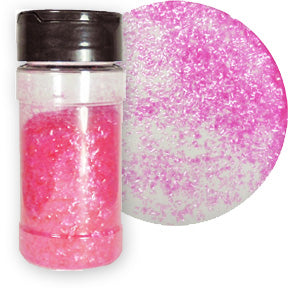 Pink Edible Glitter Flakes