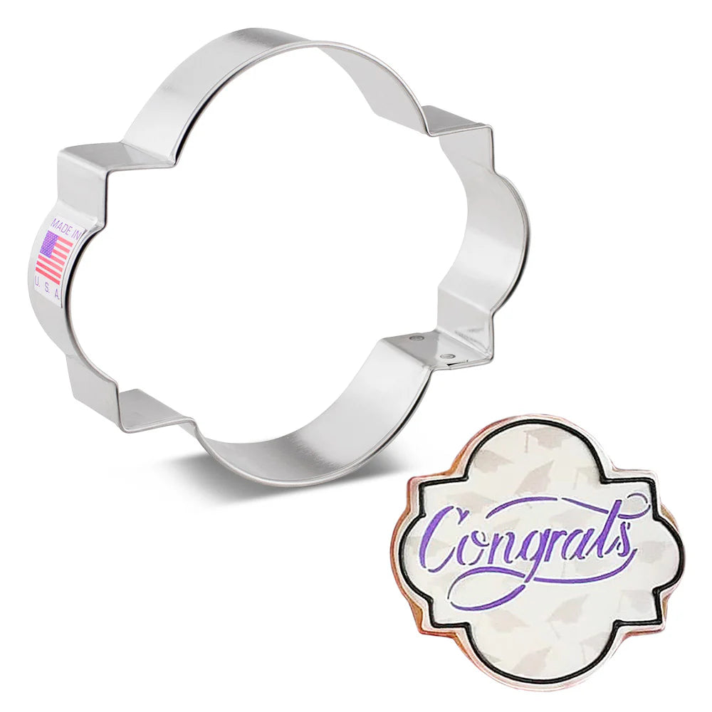 Photo Plaque Cookie Cutter 4" - Ann Clark