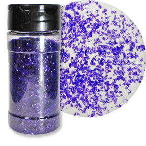 Purple Edible Glitter Flakes