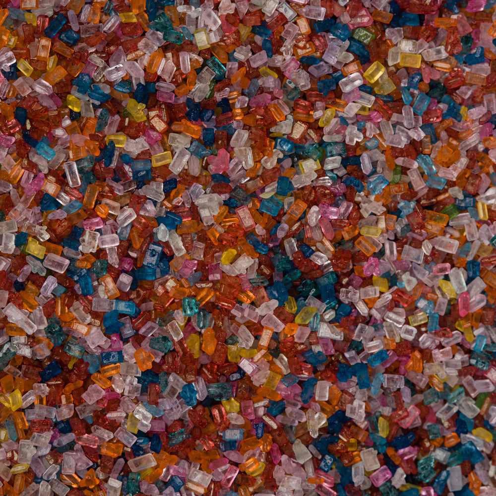 Rainbow Sugar Crystals