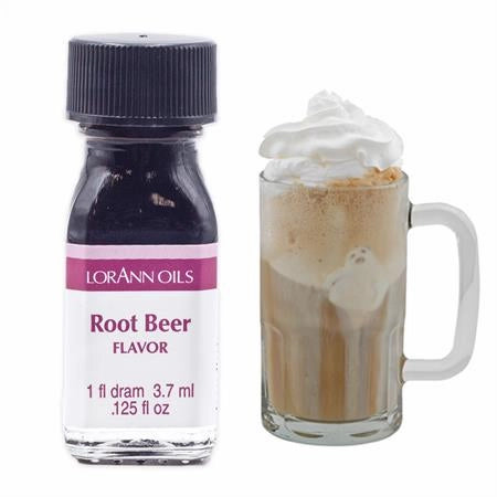 Root Beer Flavor- 1 fl dram, 3.7 ml, .125 fl oz