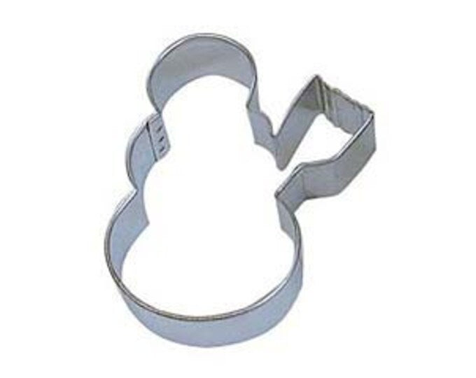 Snowman with Broom 3" Cookie Cutter - R&M