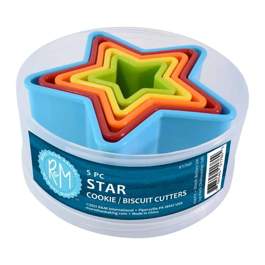 Star Biscuit Cutter 5 PC Set - R&M
