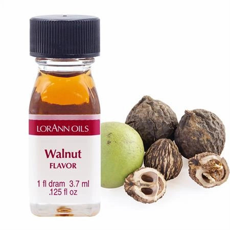 Walnut Flavor- 1 fl dram, 3.7 ml, .125 fl oz