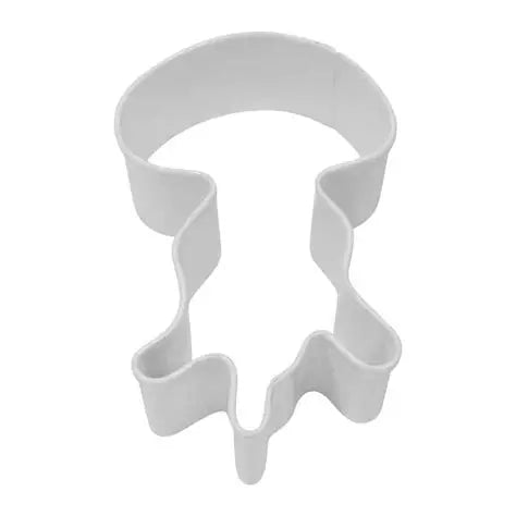 Jellyfish Cookie Cutter, White Polyresin, 3.5"- R&M