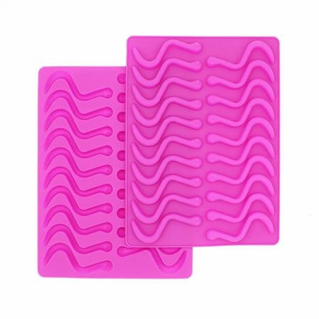 Gummy Worm Silicone Molds- LorAnn