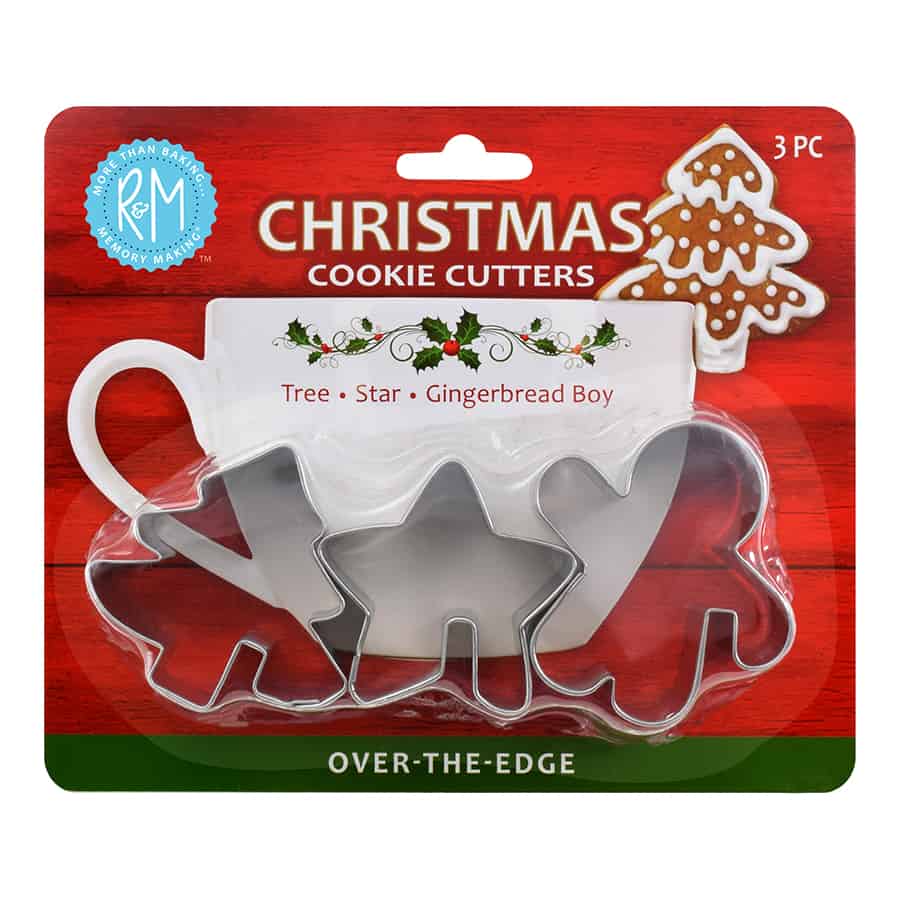 Christmas Over the Edge 3 pc Cookie Cutter Set - R&M