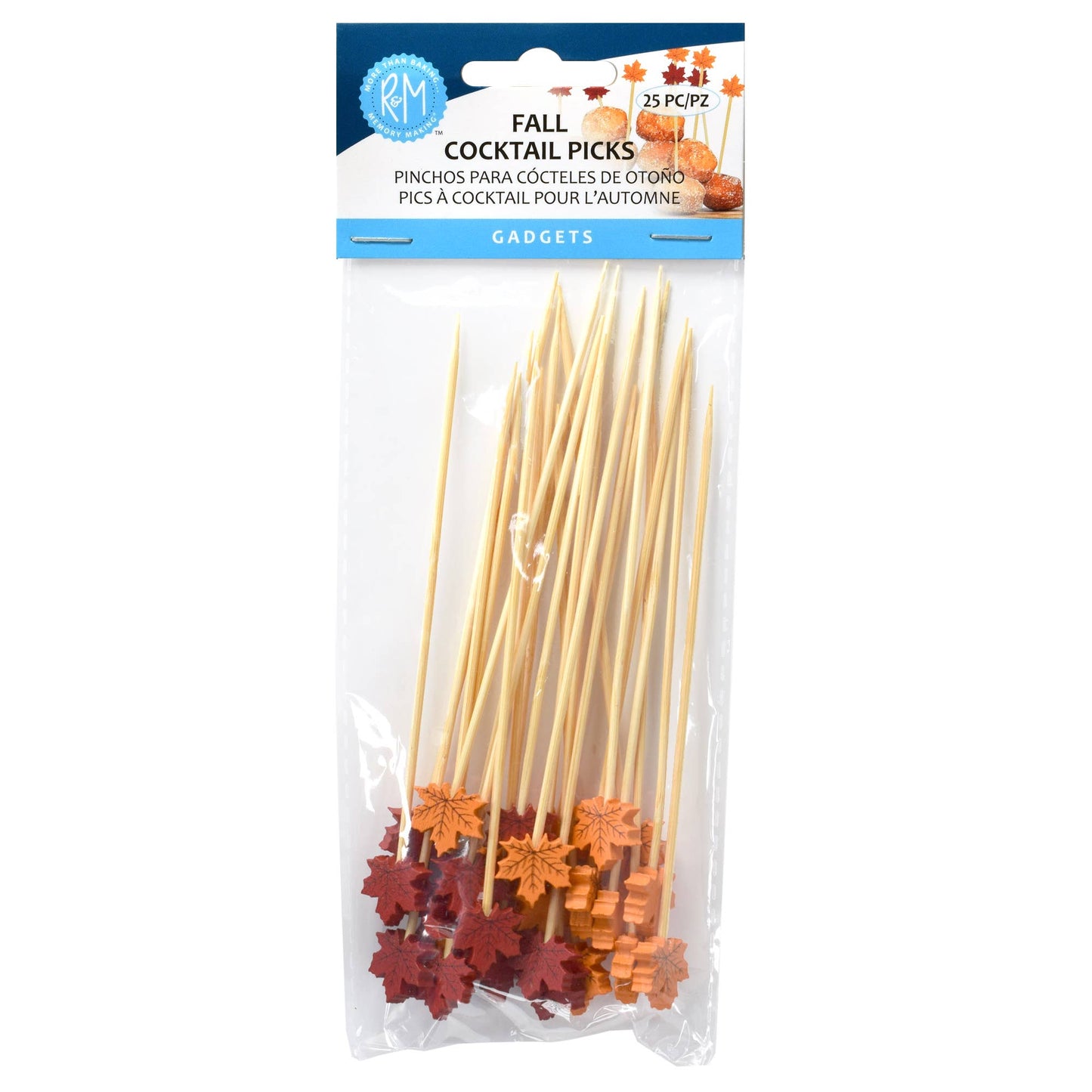 Fall Cocktail Picks, 25 count