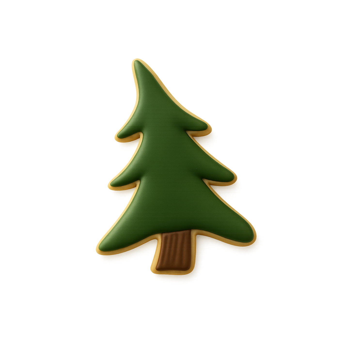 Pine Tree Primitive Cookie Cutter 3.5"