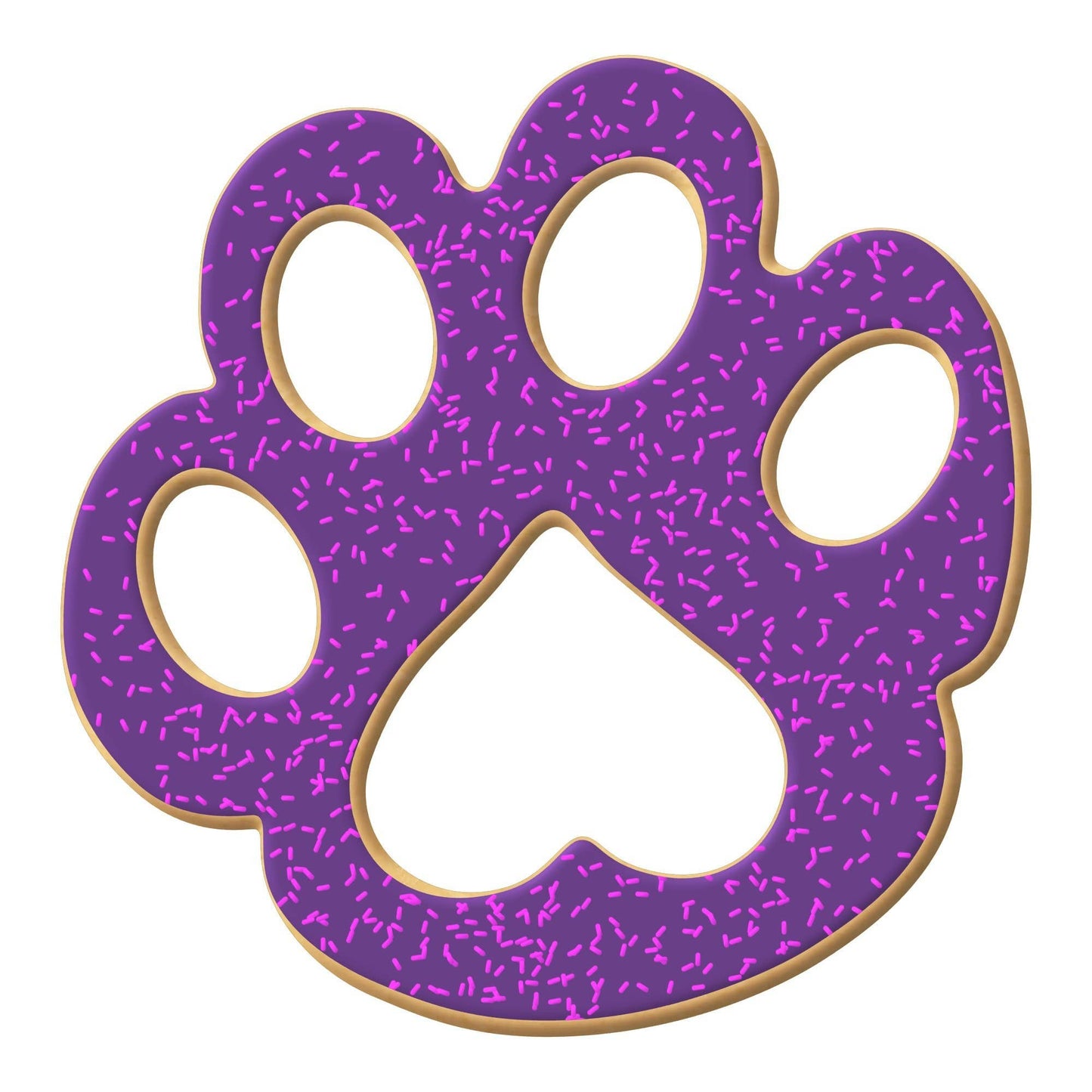 Paw Print Cookie Cutter 6 Pc Kit
