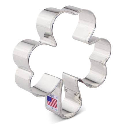 Shamrock Cookie Cutter (3 7/8")- Ann Clark