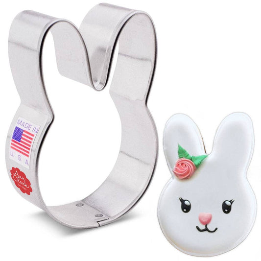 Cute Bunny Head, 3"- Ann Clark
