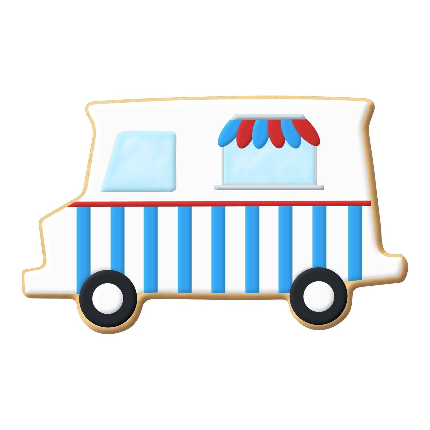 Delivery Truck Cookie Cutter (4 1/8")