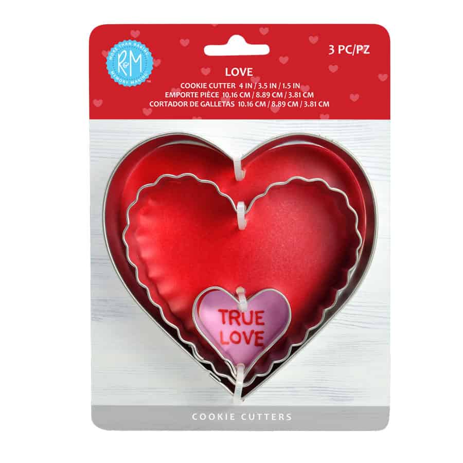 Love 3 PC Cookie Cutter Nested Set - R&M International