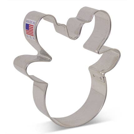 Flour Box Bakery Reindeer Head Cookie Cutter 3.25" - Ann Clark