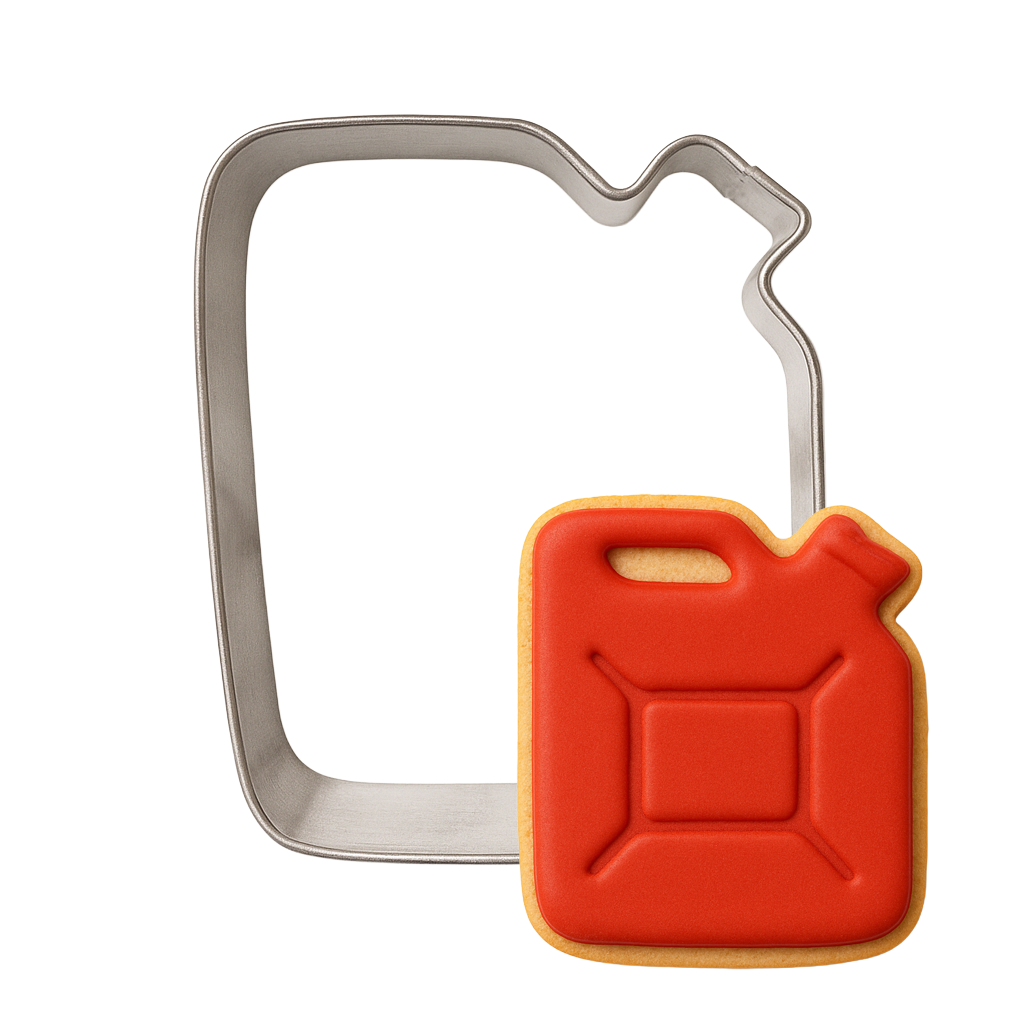 Gas Can Cookie Cutter, 3"