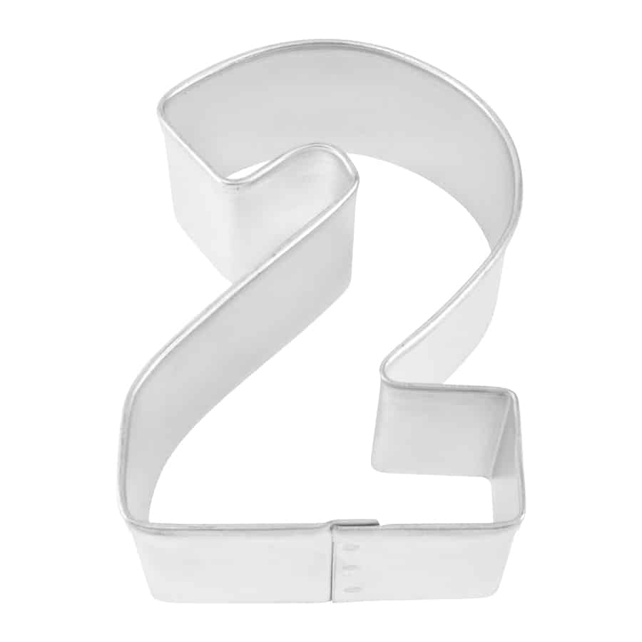 Number 2 Cookie Cutter, 3"- R&M