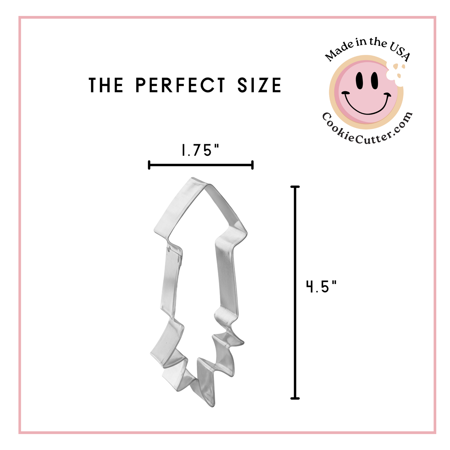 Firework Cookie Cutter, 4.5"