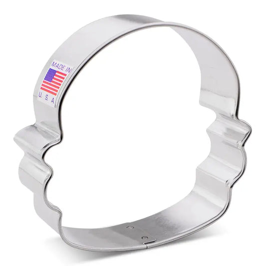 Hamburger Cookie Cutter, 3.25"- Ann Clark