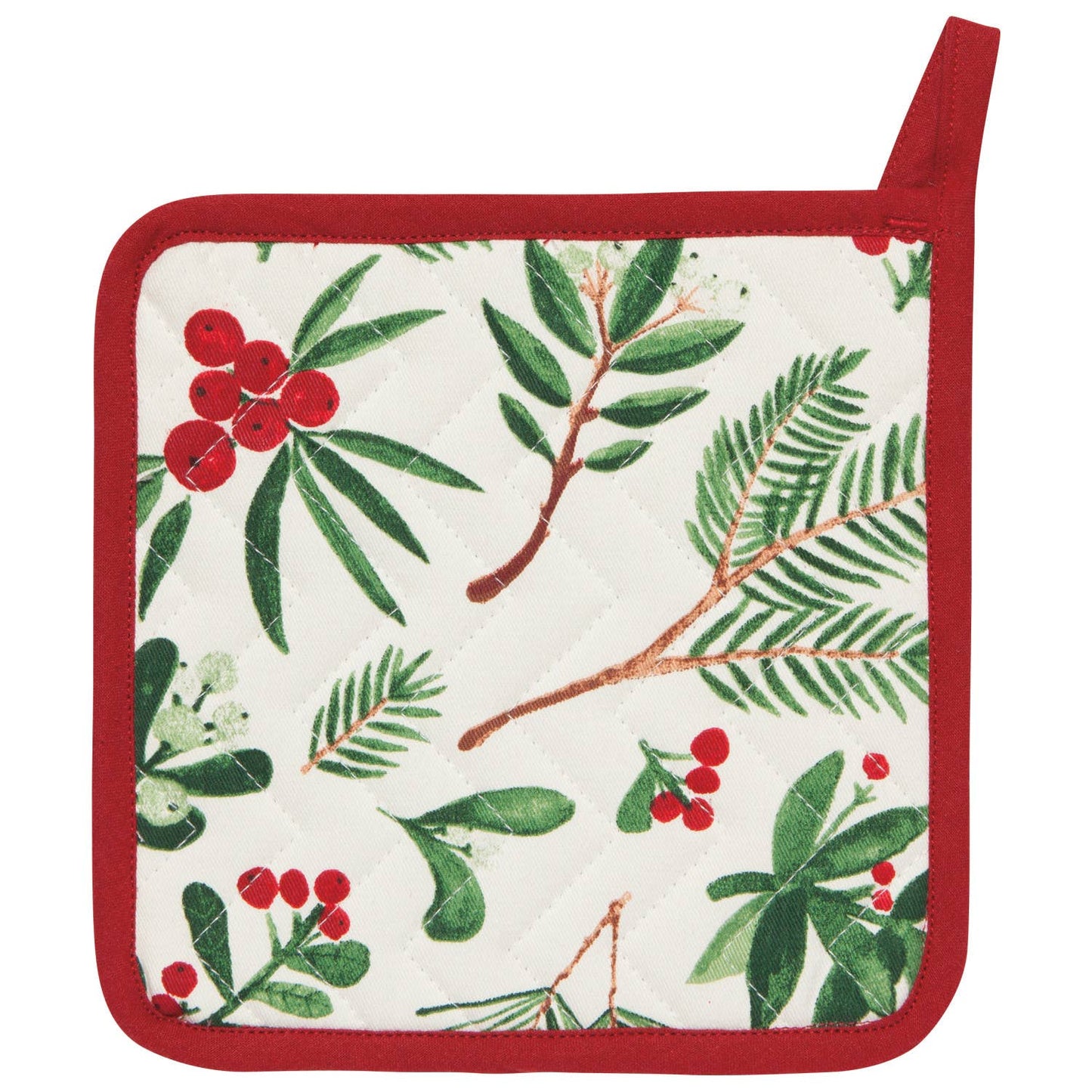 Winterberry Christmas Chef Potholder - Now Designs by Danica