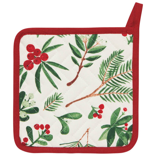 Winterberry Christmas Chef Potholder - Now Designs by Danica