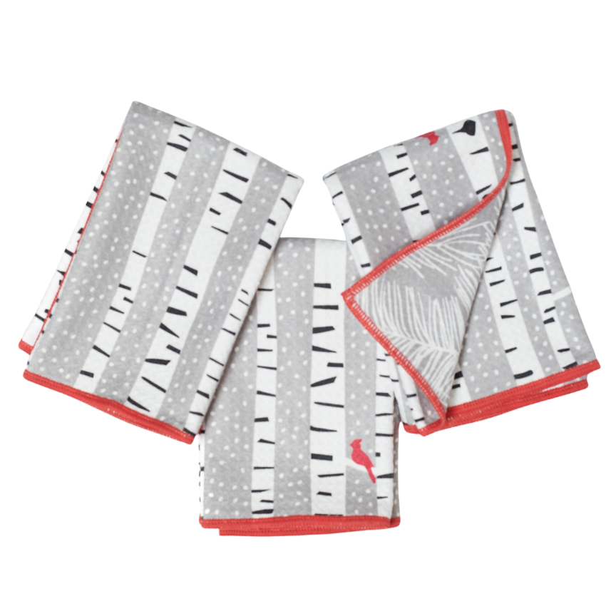 Cardinal Mighty Mini Towel (Set of 3)-Once Again Home Co.