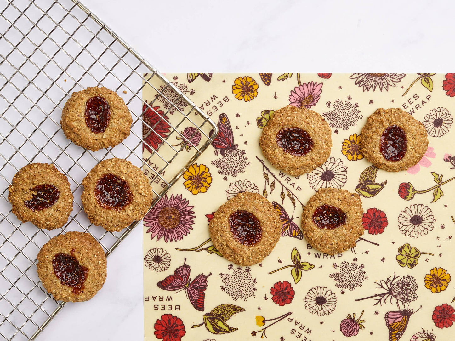 Meadow Magic Print- Bee’s Wrap® Beeswax Reusable Bread Wrap
