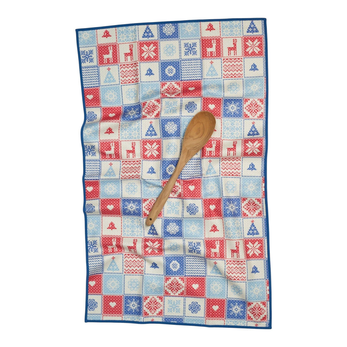 Once Again Home Co. - Anywhere Towel Reversible - Signature Arctic Cross Stitch