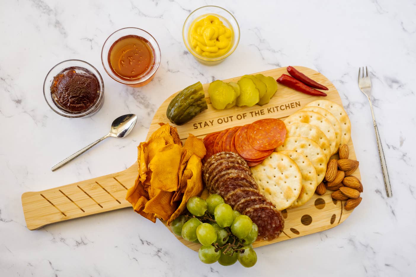 Pickleball Paddle Charcuterie Boards,14.5" - Fox Run