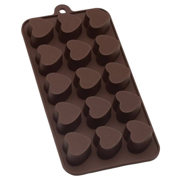 Heart Chocolate Silicone Mold, Heart - Mrs. Anderson's Baking