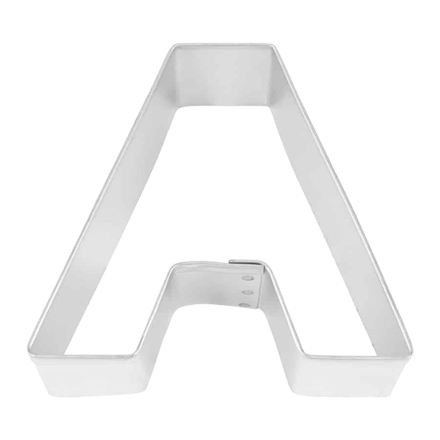 Letter A Cookie Cutter, 3"- R&M