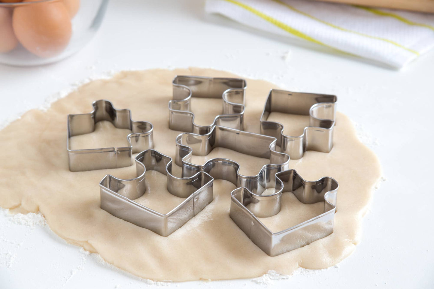 Puzzle Pieces 6 pc Cookie Cutter Set - Fox Run