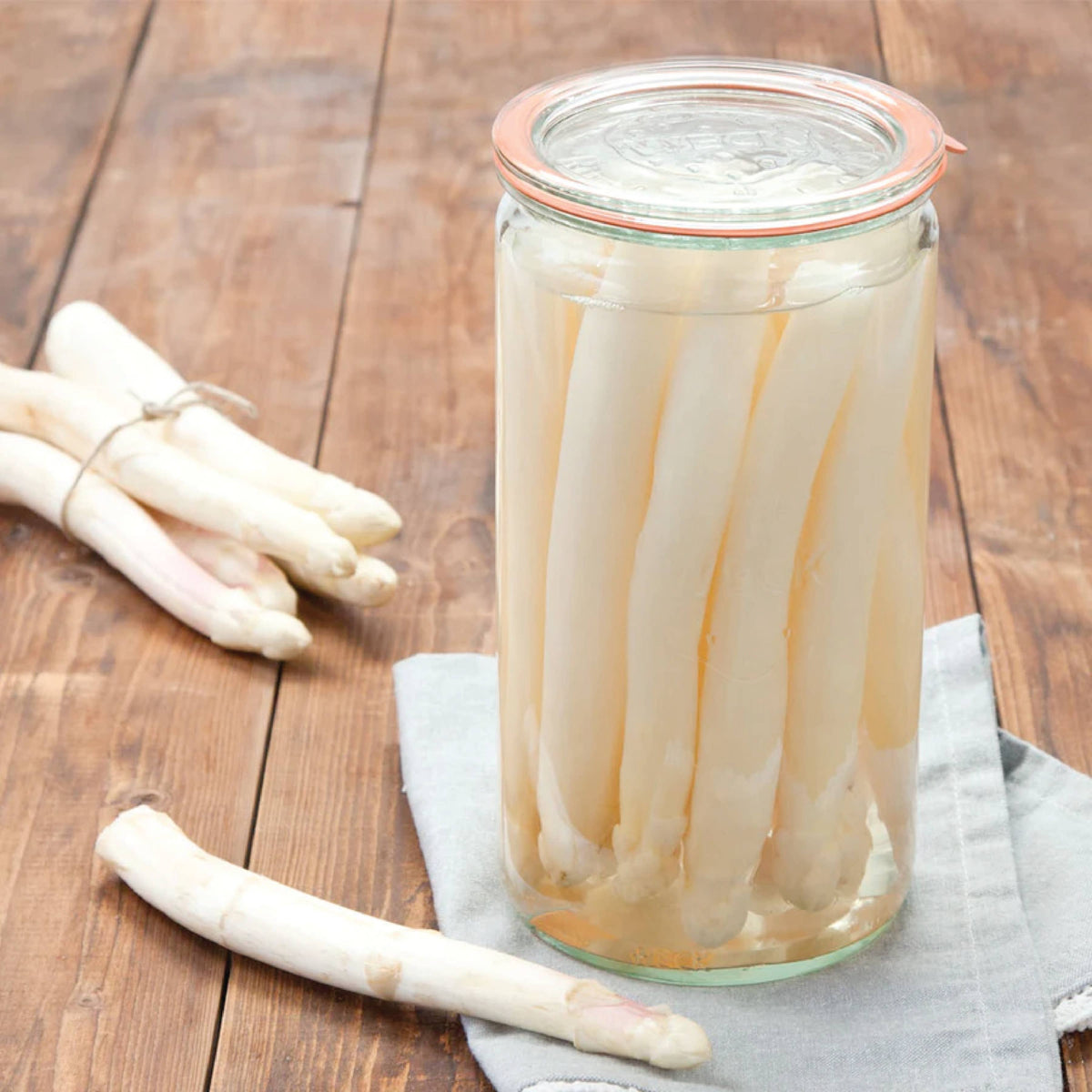 WECK® 340ml Cylindrical Glass Jar
