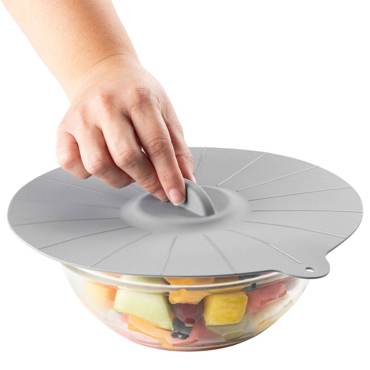 Silicone Cooking & Storage Lids, Set Of 3 - Harold Import Co.