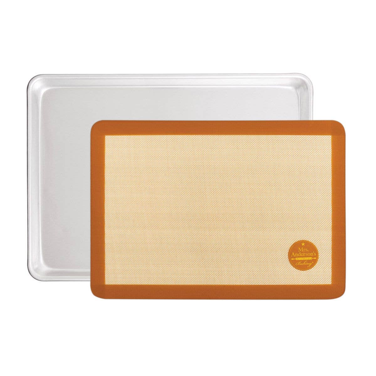 Silicone Half-Size Baking Mat & Sheet Set- Mrs. Anderson's Baking
