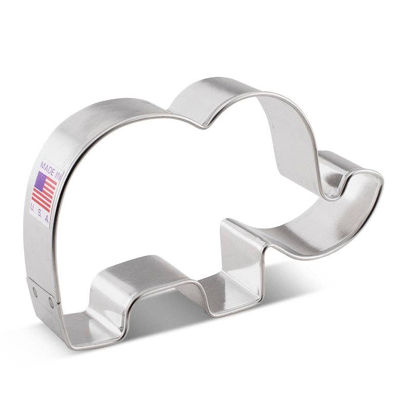 Cute Elephant Cookie Cutter, 4"- Ann Clark