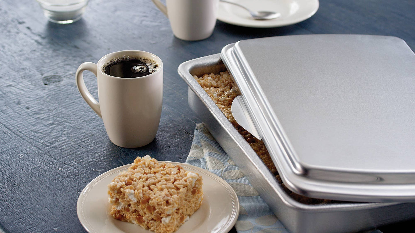 Aluminum Cake Pan Lid, 9" x 13" - Doughmakers