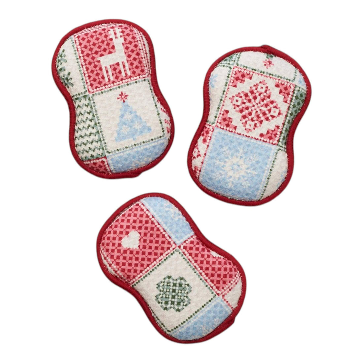 Once Again Home Co. - RE:usable Sponges (Set of 3) - Signature Arctic Cross Stitch