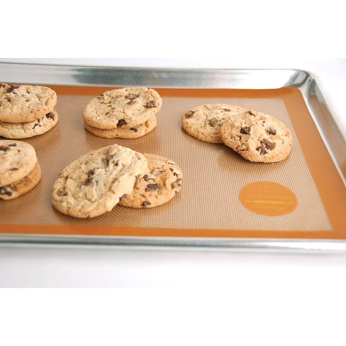 Half-Size Non-Stick Silicone Baking Mat, 13" x 18"- Mrs. Anderson's Baking