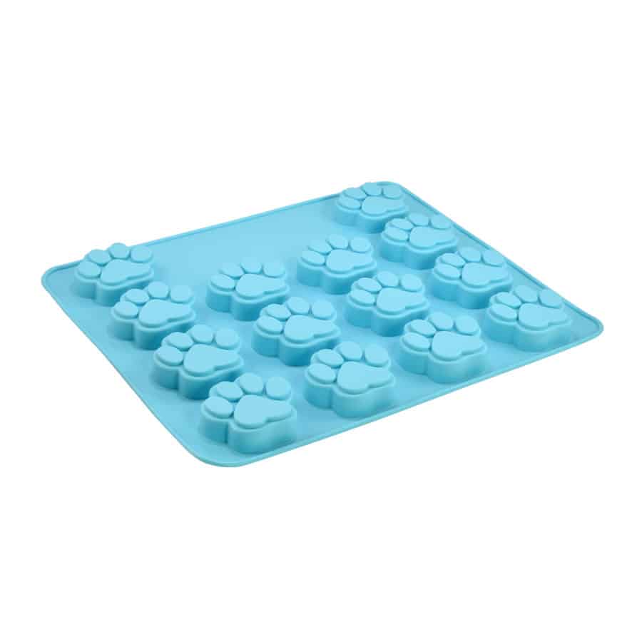 Paw Print Pet Treat Silicone Mold - R&M International
