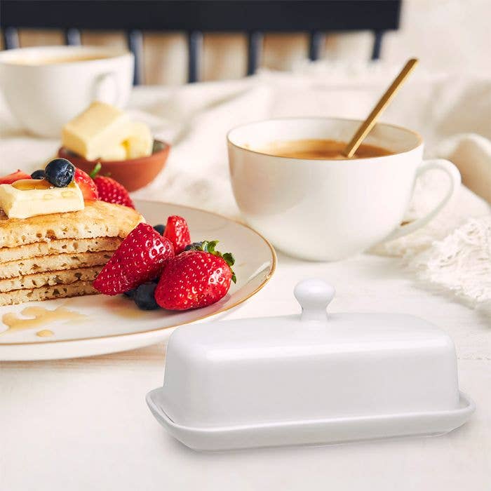 Butter Dish, Porcelain - Harold Import Co.