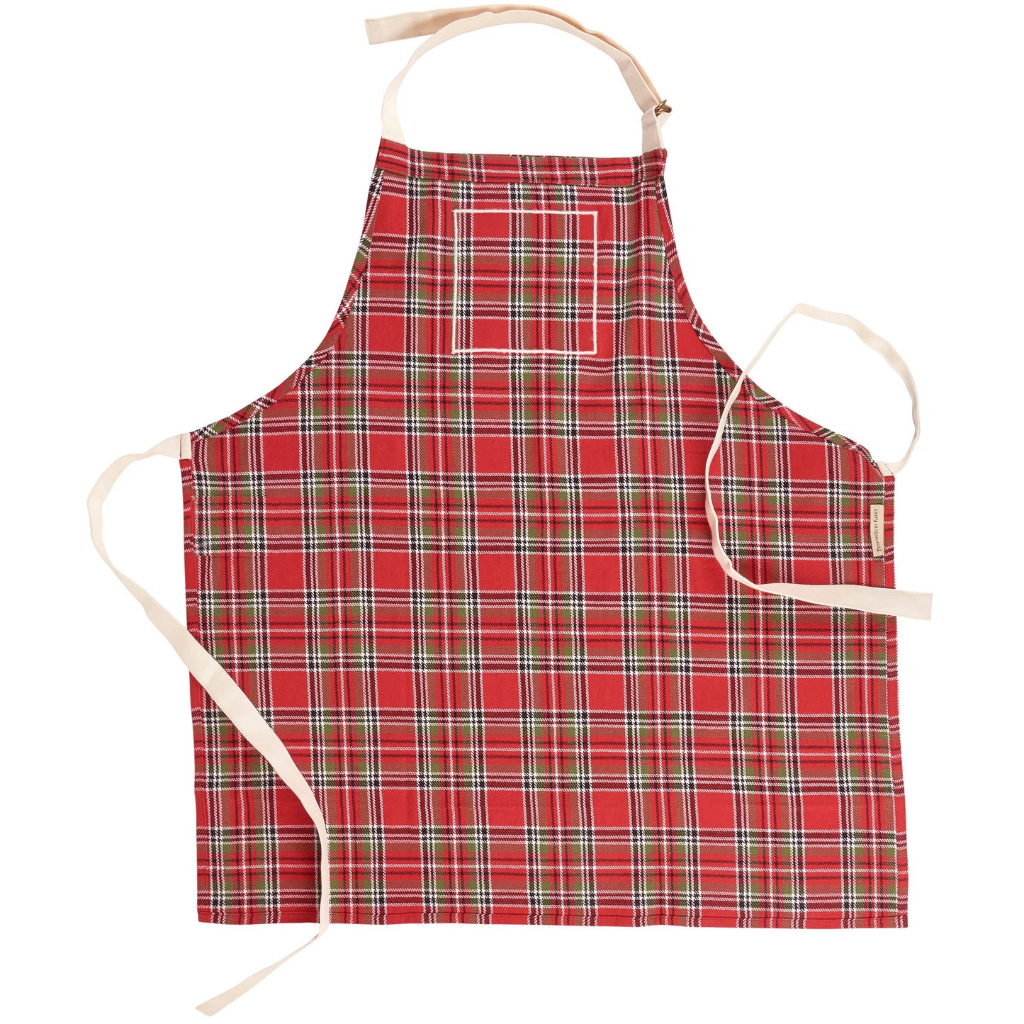 Highland Christmas Apron - Primitive By Kathy
