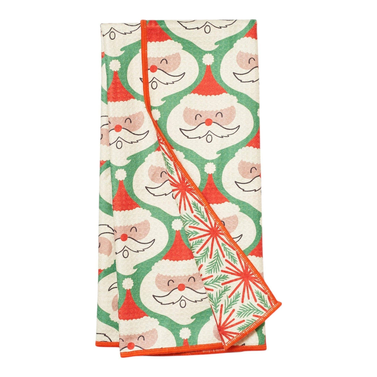 Once Again Home Co. - Anywhere Towel Reversible - Jen Owens Santas