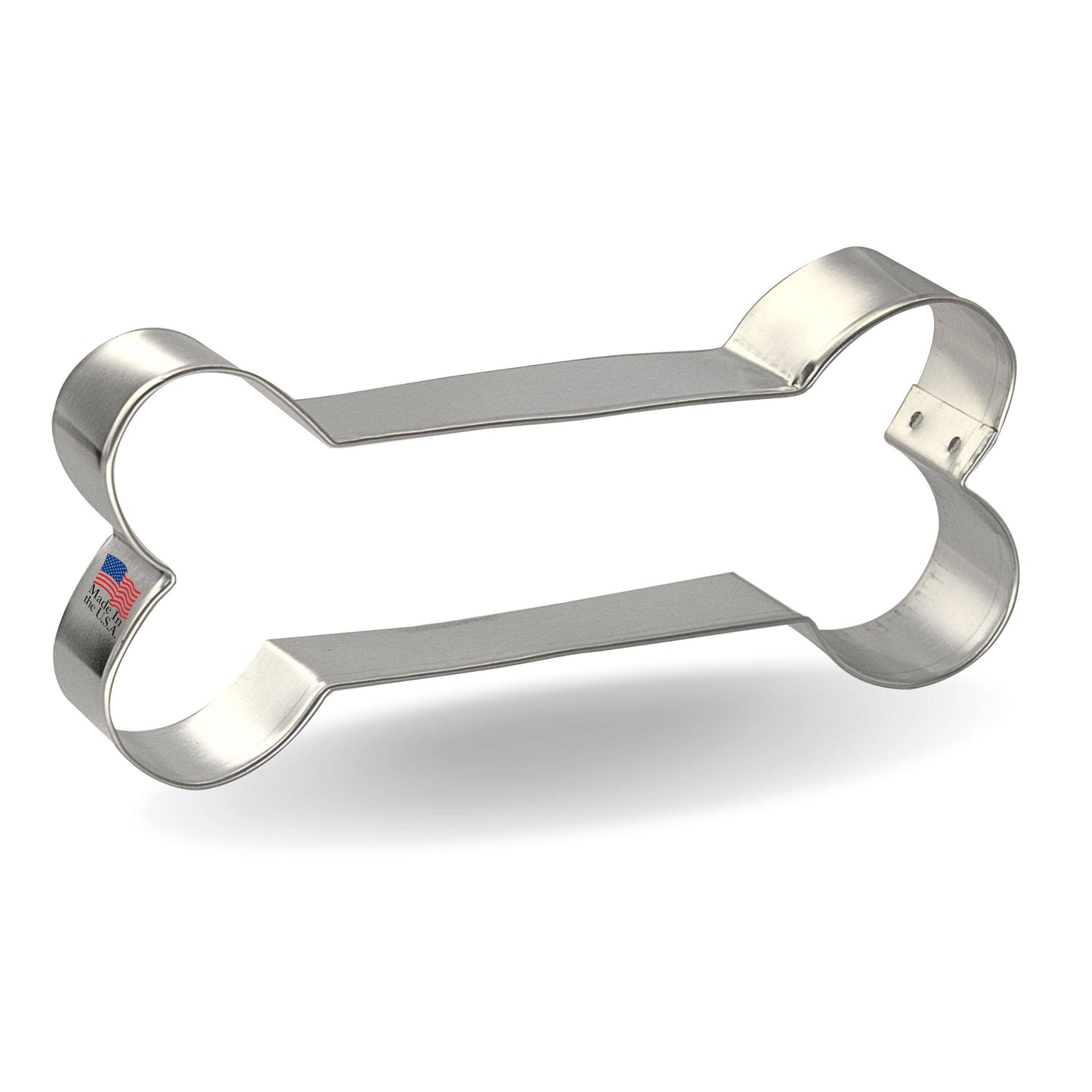 Dog Bone Tin Cookie Cutter, 5.5"