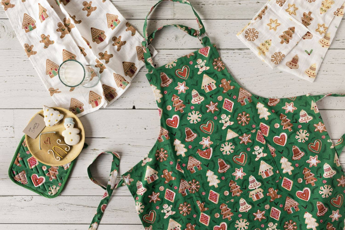 Christmas Cookies Chef Apron - Now Designs by Danica