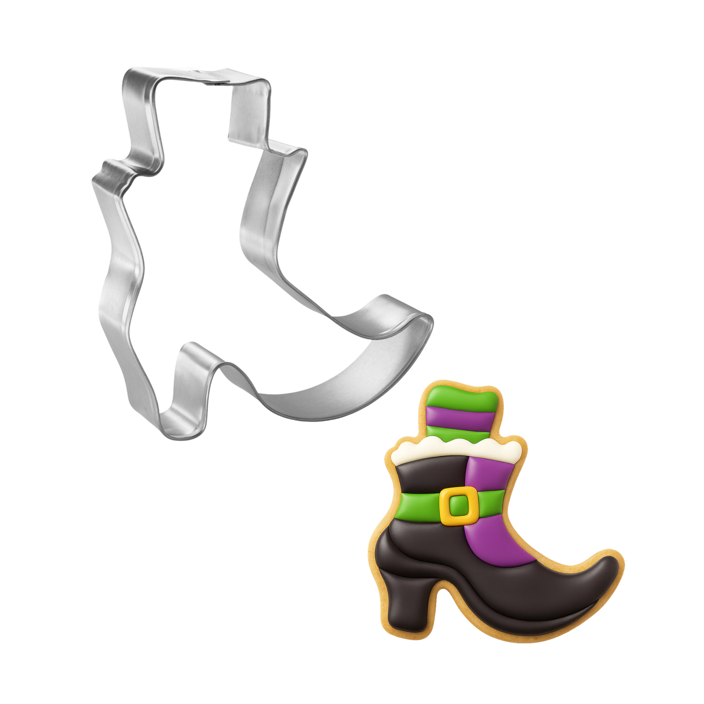 Witch Shoe Cookie Cutter 3.75"
