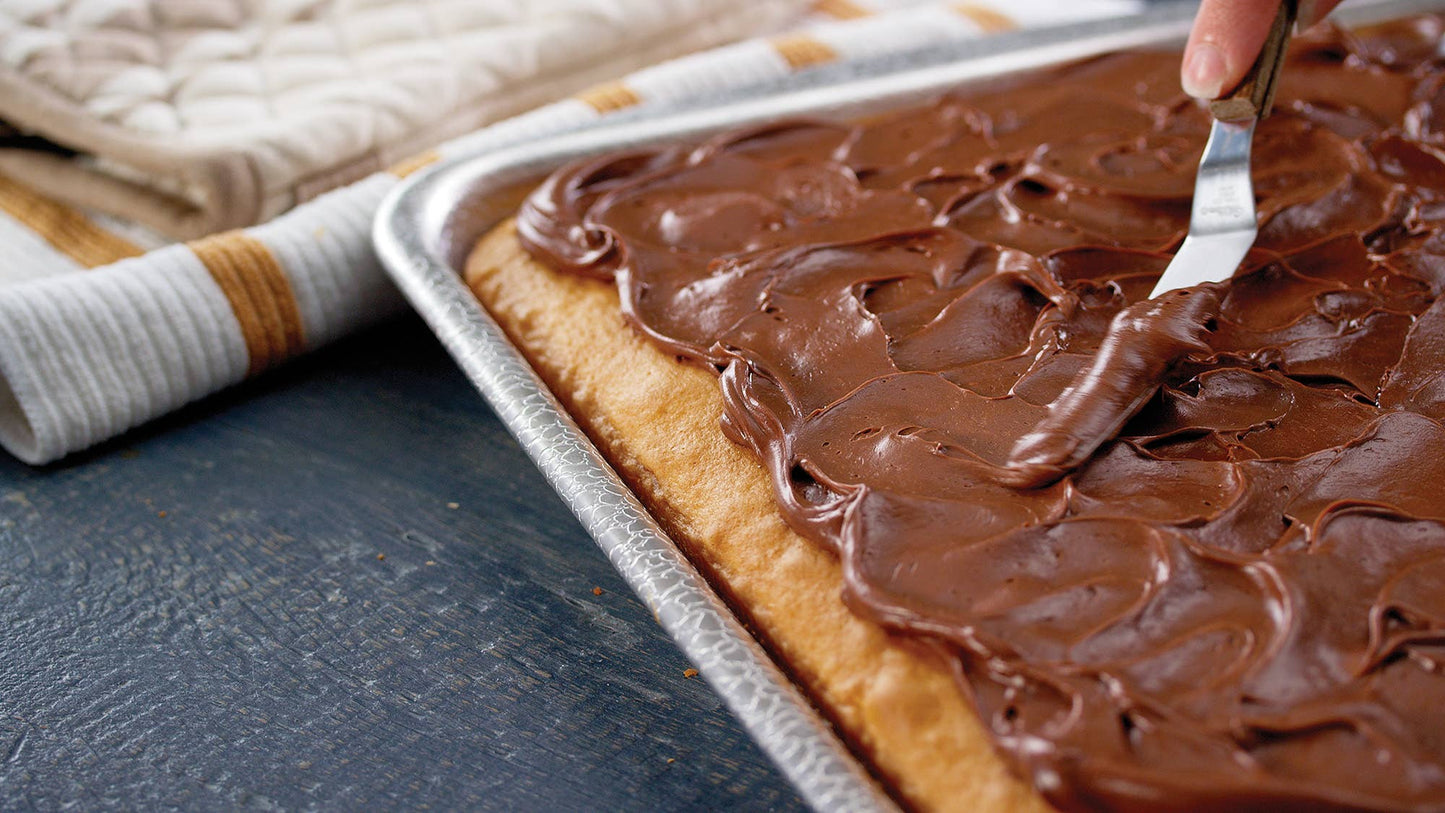 13" x 18.5" Aluminum Sheet Cake Pan - Doughmakers
