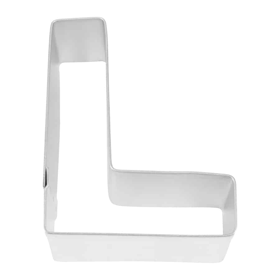 Letter L Cookie Cutter, 3"- R&M
