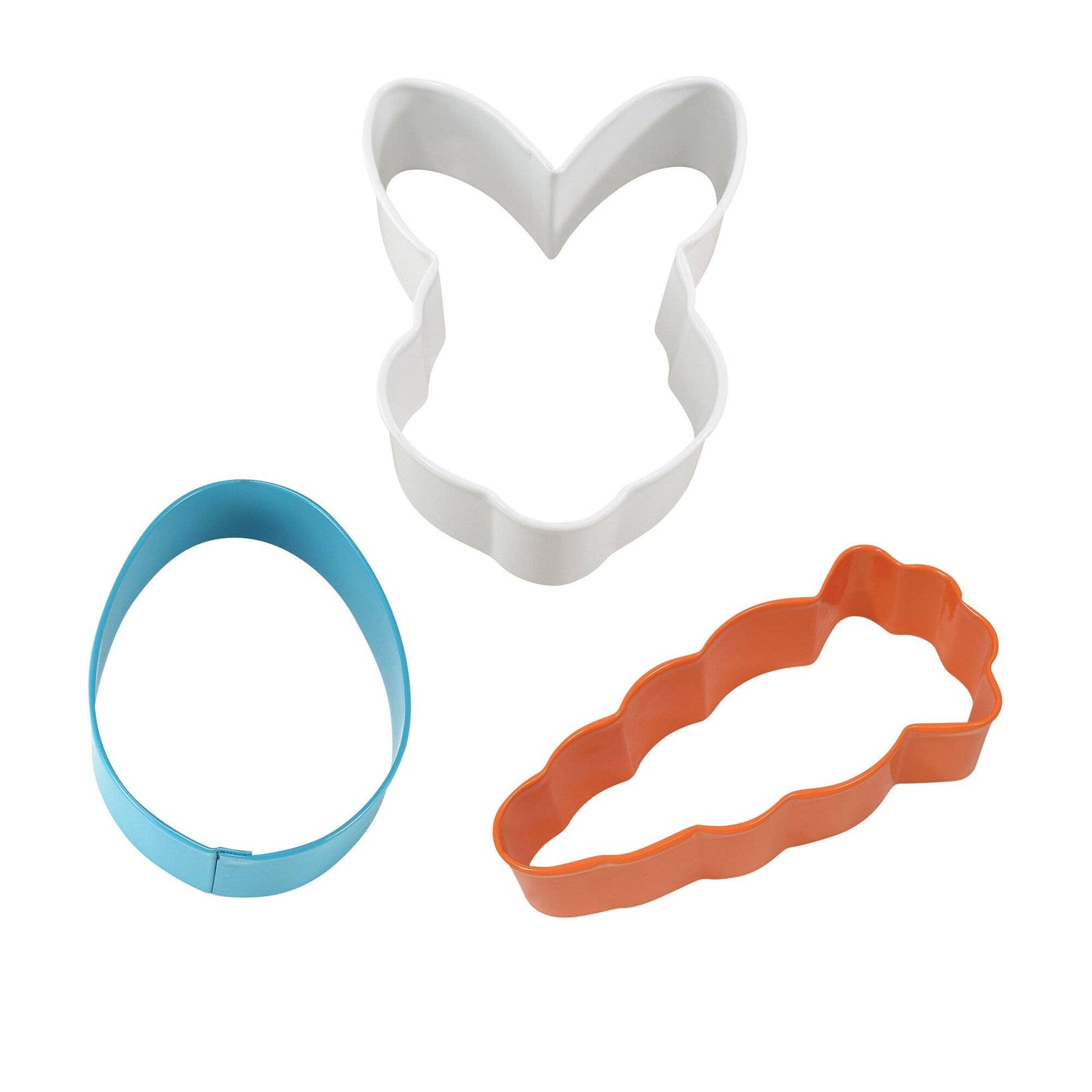 Easter 3 PC Color Cookie Cutter Carded Set- R&M
