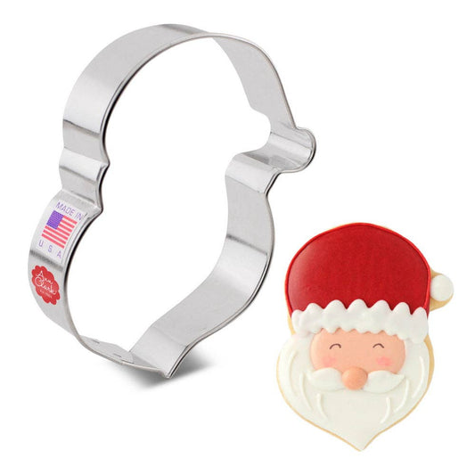Santa Face Cookie Cutter 4" - Ann Clark